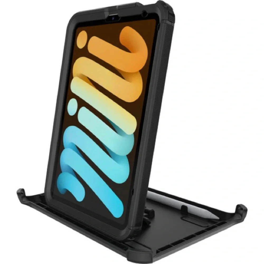 OtterBox Defender Series Black Case for iPad Mini 6th Gen
